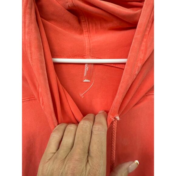 FP MOVEMENT BY FREE PEOPLE Hot Shot Hooded Layer Hibiscus XS NWOT FP-187 - Picture 5 of 8